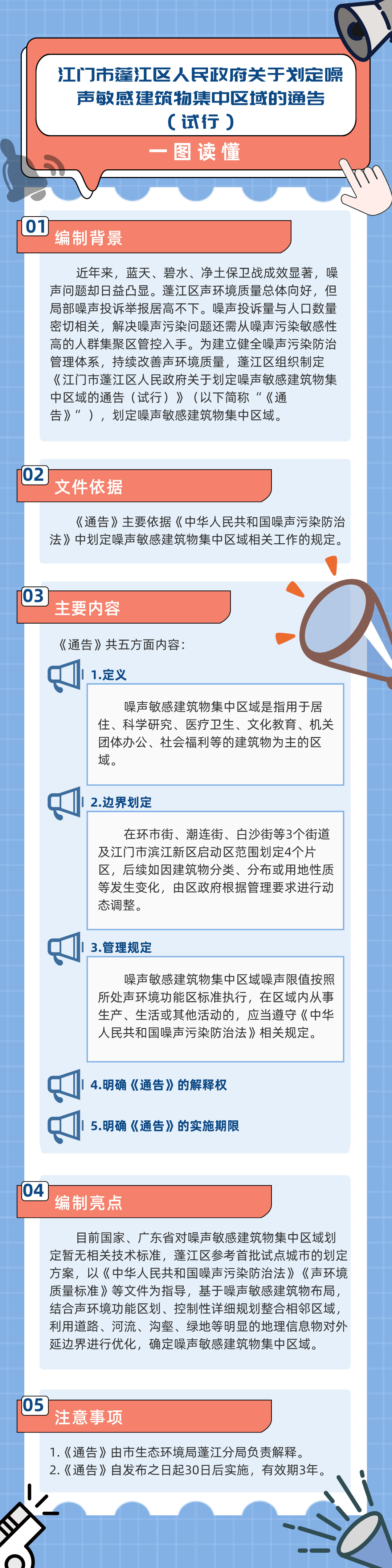 《江門市蓬江區(qū)人民政府關(guān)于劃定噪聲敏感建筑物集中區(qū)域的通告（試行）》圖解.jpg